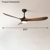 WOMO Large Propeller Ceiling Fan Lamp-WM5041 thumbnail