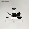 WOMO Small Ceiling Fan Lamp-WM5060 thumbnail