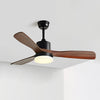 WOMO 3 Wood Blade Ceiling Fan Lamp-WM5068 thumbnail