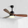 WOMO 3 Wood Blade Ceiling Fan Lamp-WM5068 thumbnail