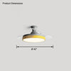 WOMO Scandi Low Profile Ceiling Fan Lamp-WM5077 thumbnail