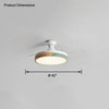 WOMO Scandi Low Profile Ceiling Fan Lamp-WM5077 thumbnail