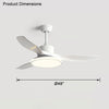 WOMO 3 Blade Ceiling Fan Lamp-WM5091 thumbnail