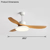 WOMO 3 Blade Ceiling Fan Lamp-WM5091 thumbnail