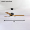 WOMO Scandi Reversible Ceiling Fan with Light-WM5002 thumbnail