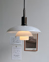 WOMO Danish Designer Milk Glass Pendant Lamp-WM2116 thumbnail