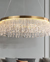 WOMO Fringe Round Crystal Chandelier-WM2362 thumbnail