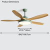 WOMO Scandi Reversible Ceiling Fan with Light-WM5002 thumbnail