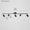 WOMO Directional LED Spotlights Kitchen Ceiling Light-WM1038 thumbnail