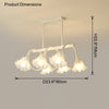 WOMO Lily Linear Chandelier-WM2283 thumbnail