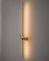 WOMO Long Bar Wall Sconce with Antler -WM6019 thumbnail