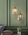 WOMO Reeded Glass Pendant Light-WM2264 thumbnail