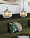 WOMO Reeded Glass Pendant Light-WM2264 thumbnail