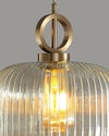 WOMO Reeded Glass Pendant Light-WM2264 thumbnail