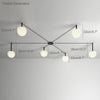 WOMO Custom Frosted Glass Globe Ceiling Light-WM1029 thumbnail