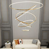 WOMO Large Tiered Ring LED Foyer Chandelier-WM2160 thumbnail