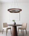 WOMO Circular Led Wood Chandelier-WM2492 thumbnail