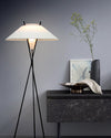WOMO Japandi Cone Tripod Floor Lamp-WM7019 thumbnail