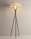 WOMO Japandi Cone Tripod Floor Lamp-WM7019 thumbnail