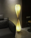 WOMO Twisted Tower Wood Floor Lamp-WM7044 thumbnail