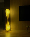 WOMO Twisted Tower Wood Floor Lamp-WM7044 thumbnail