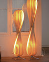 WOMO Twisted Tower Wood Floor Lamp-WM7044 thumbnail