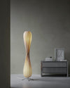 WOMO Twisted Tower Wood Floor Lamp-WM7044 thumbnail