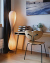 WOMO Twisted Tower Wood Floor Lamp-WM7044 thumbnail