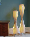 WOMO Twisted Tower Wood Floor Lamp-WM7044 thumbnail