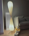 WOMO Twisted Tower Wood Floor Lamp-WM7044 thumbnail