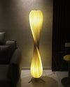 WOMO Twisted Tower Wood Floor Lamp-WM7044 thumbnail