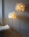 WOMO Feather Palm Tree Floor Lamp with Tray-WM7052 thumbnail