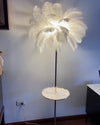 WOMO Feather Palm Tree Floor Lamp with Tray-WM7052 thumbnail