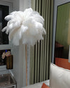 WOMO Feather Palm Tree Floor Lamp with Tray-WM7052 thumbnail