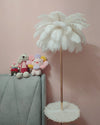WOMO Feather Palm Tree Floor Lamp with Tray-WM7052 thumbnail