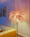 WOMO Feather Palm Tree Floor Lamp with Tray-WM7052 thumbnail