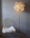 WOMO Feather Palm Tree Floor Lamp with Tray-WM7052 thumbnail