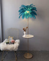 WOMO Feather Palm Tree Floor Lamp with Tray-WM7052 thumbnail