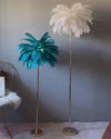 WOMO Feather Palm Tree Floor Lamp with Tray-WM7052 thumbnail