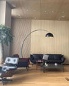 WOMO Dome Arc Floor Lamp over Couch-WM7063 thumbnail
