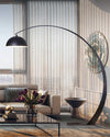 WOMO Dome Arc Floor Lamp over Couch-WM7063 thumbnail