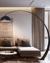 WOMO Dome Arc Floor Lamp over Couch-WM7063 thumbnail