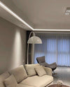 WOMO Dome Arc Floor Lamp over Couch-WM7063 thumbnail