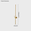 WOMO Long Bar Wall Sconce with Antler -WM6019 thumbnail