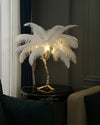 WOMO Feather Palm Tree Table Lamp-WM8016 thumbnail