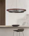 WOMO Circular Led Wood Chandelier-WM2492 thumbnail