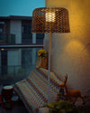 WOMO Solar Rattan Floor Light-WM9011 thumbnail