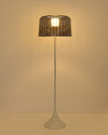 WOMO Solar Rattan Floor Light-WM9011 thumbnail
