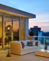 WOMO Solar Rattan Floor Light-WM9011 thumbnail
