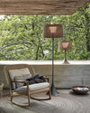 WOMO Solar Rattan Floor Light-WM9011 thumbnail